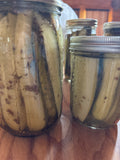 Spicy Garlic Pickles - Spears