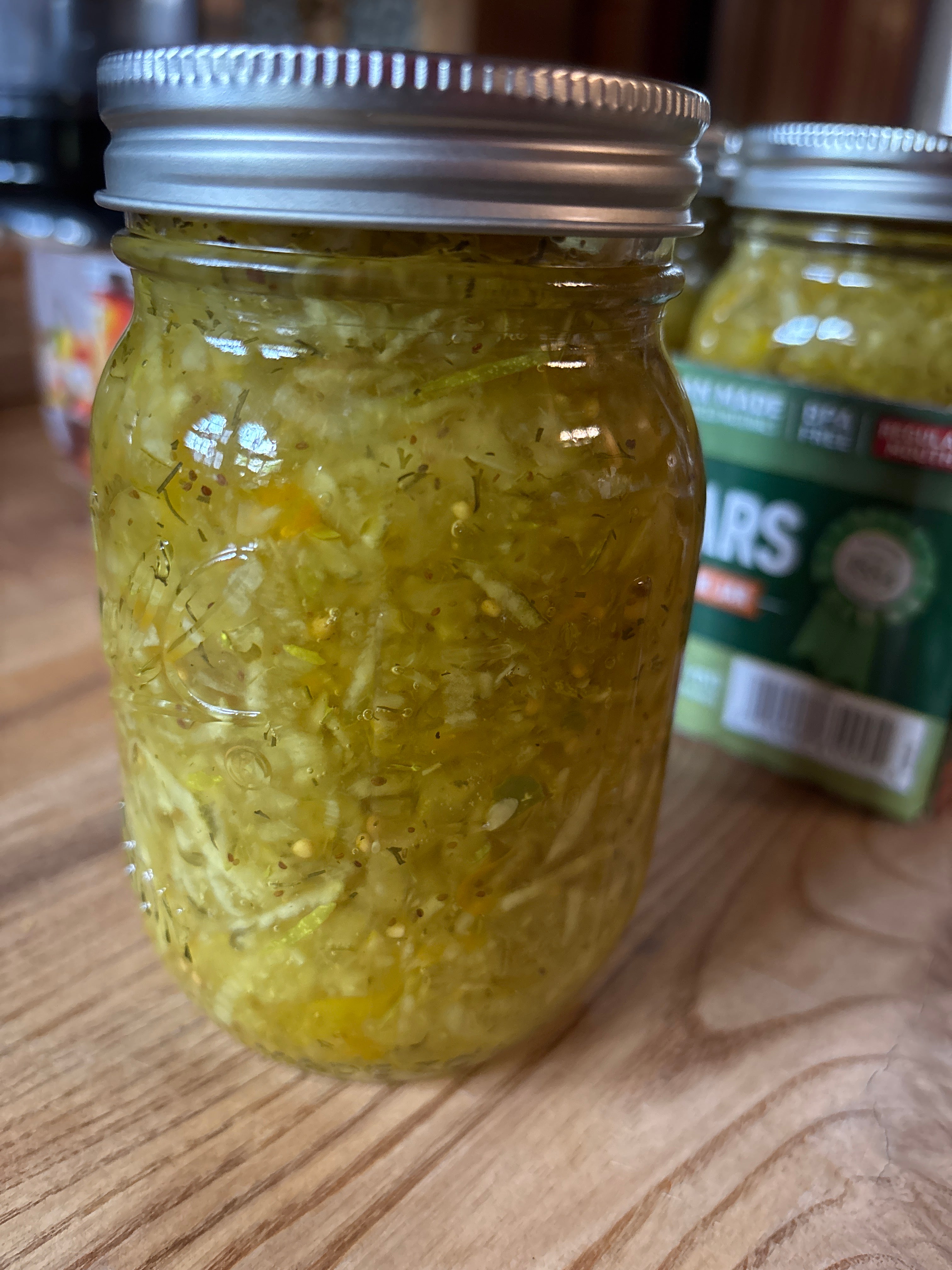 Semi Sweet Relish with Dill