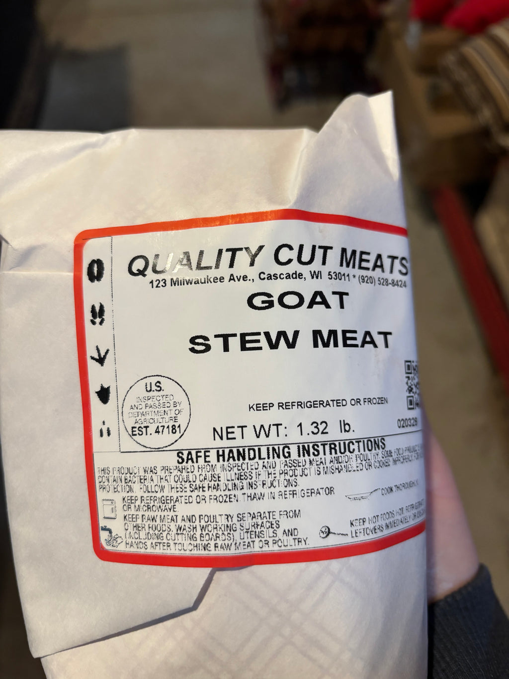 Goat Stew Meat